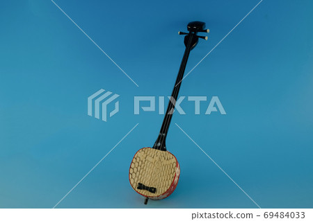 Okinawan musical instrument Sanshin Okinawan musical instrument Sanshin 69484033