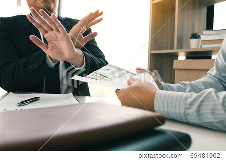 Entrepreneurs are denying bribery or corruption from partners. Entrepreneurs are denying bribery or corruption from partners. 69484902