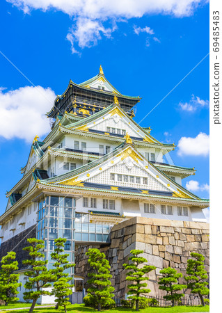 Osaka Castle and Blue Sky Osaka Prefecture Tourist Attractions 69485483