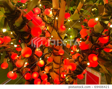 Christmas background. 69486421