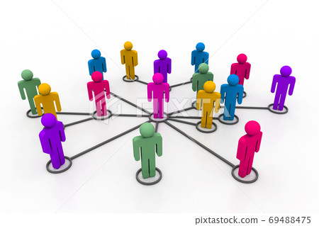 Business network Business network 69488475