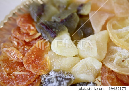 Different kinds of dried fruits Different kinds of dried fruits 69489175