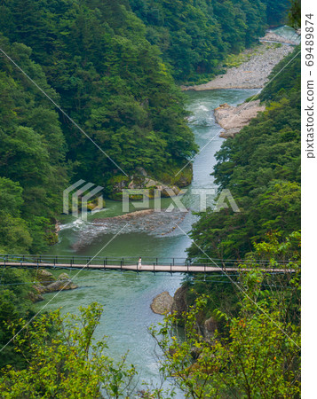 懸索橋 吊橋 鬼怒川 69489874
