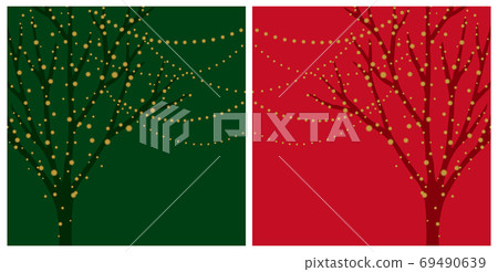 Christmas illuminations / Christmas colors 69490639
