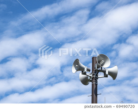 Disaster prevention speaker 69490720