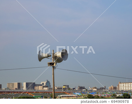 Disaster prevention speaker Disaster prevention speaker 69490978