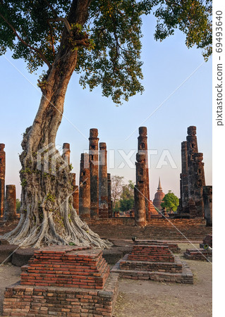 Sukhothai Historical Park, a UNESCO World Heritage Site in Thailand 69493640