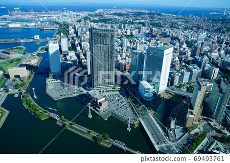 [Minato Mirai] View from Yokohama Landmark Tower Observatory "Sky Garden" 69493761