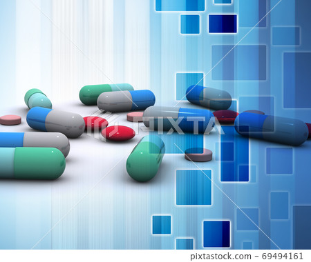 Capsule background - Stock Illustration [69494161] - PIXTA