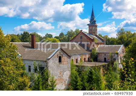 Old abandoned Catholic Church 69497930
