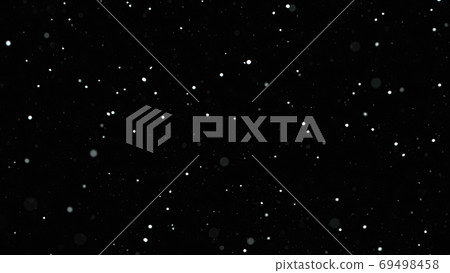 Falling snow on black background. Falling snow on black background. 69498458