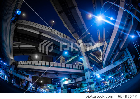 Hakozaki Junction夜景 69499577