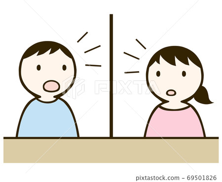 桌上的男人和女人 桌上的男人和女人 69501826