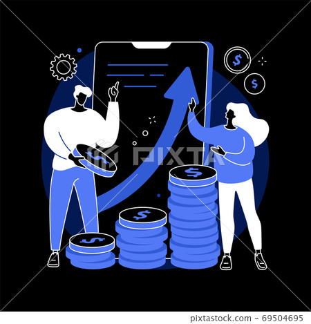 Investment abstract concept vector illustration. Investment abstract concept vector illustration. 69504695