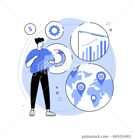 Business opportunity abstract concept vector illustration. 69505491