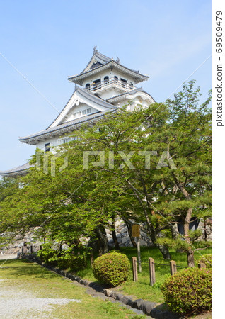 長濱城堡的城堡塔(Toyohiko / Shiga ken Nagahama-shi公園鎮) 長濱城堡的城堡塔(Toyohiko / Shiga ken Nagahama-shi公園鎮) 69509479