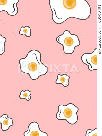 Pink Background Egg Pink Background Egg 69509491