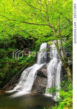 Gifu / Takayama / Summer Utsue Forty-eight Waterfall 69511964