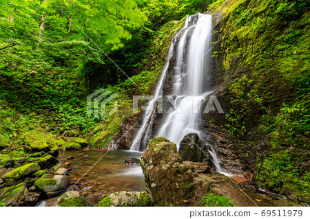 Gifu / Takayama / Summer Utsue Forty-eight Waterfall 69511979