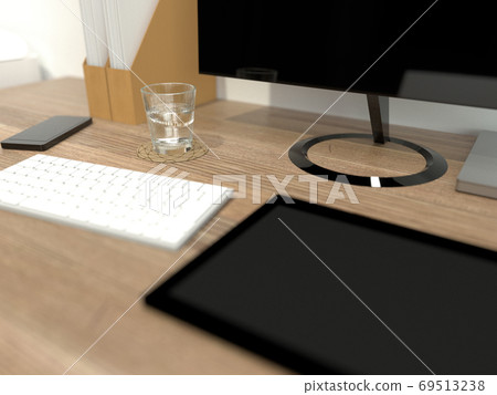 SOHO_ Take a break. [For monitor synthesis] 69513238