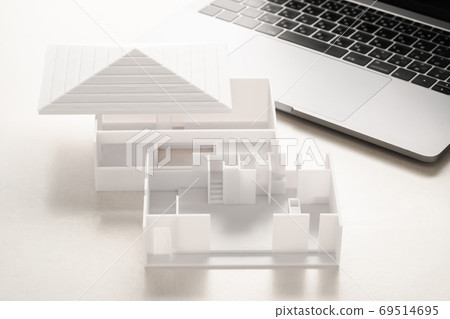 建築模型住宅形象 69514695