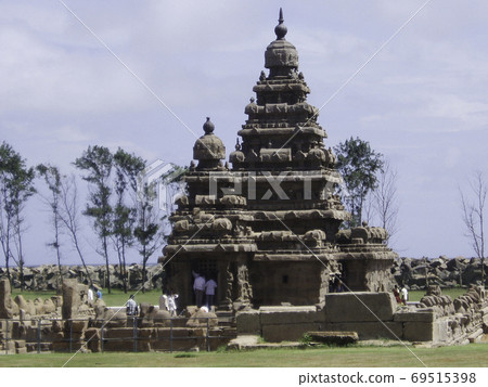Shore Temple in Mahabalipuram, South India 69515398