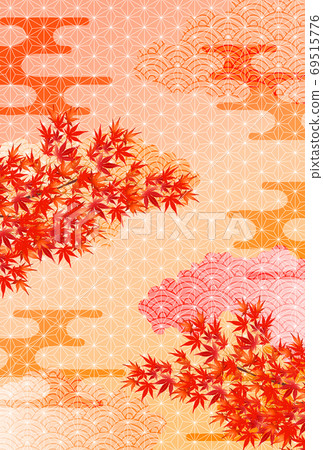 Autumn leaves maple autumn background Autumn leaves maple autumn background 69515776