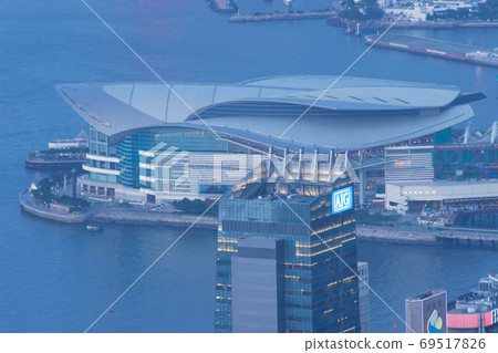 3 June 2007 Victoria harbour and Convention Center, Hong Kong, C 3 June 2007 Victoria harbour and Convention Center, Hong Kong, C 69517826