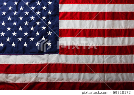 full America United States flag 69518172