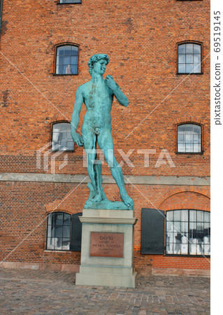Statue of David in Copenhagen, Denmark 69519145