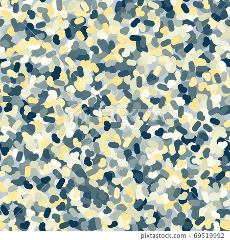 Flecktarn camouflage seamless pattern background. Vector illustration. 69519992