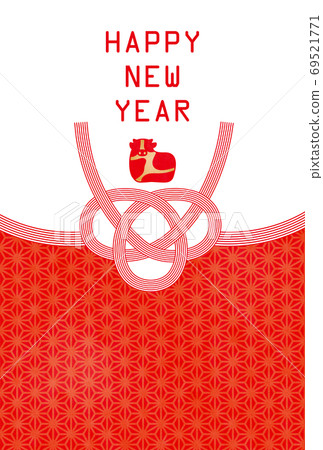 Year of the Ox-New Year's card template-y1-2 tech Year of the Ox-New Year's card template-y1-2 tech 69521771