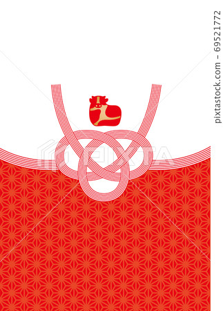 Year of the Ox-New Year's card template-y1-3 Year of the Ox-New Year's card template-y1-3 69521772