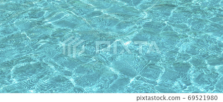 Fresh blue water conservation. Blue water with bubles Background.Banner format. Fresh blue water conservation. Blue water with bubles Background.Banner format. 69521980