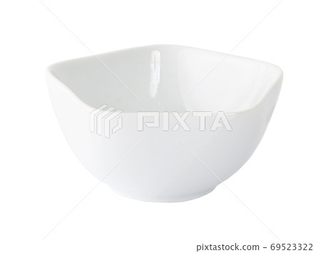 White ceramic bowl isolated on white background. clipping path White ceramic bowl isolated on white background. clipping path 69523322