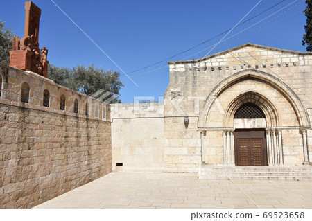 Church of the Sepulchre of Saint Mary, also Tomb of the Virgin Mary, next to the Mount of Olives, in Jerusalem Church of the Sepulchre of Saint Mary, also Tomb of the Virgin Mary, next to the Mount of Olives, in Jerusalem 69523658