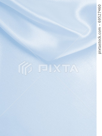 Smooth elegant blue silk or satin luxury cloth texture as abstra 69527460