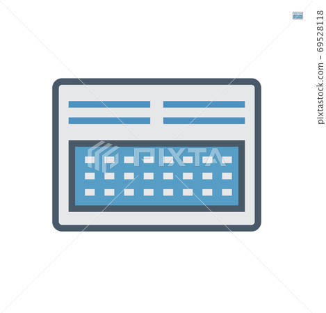 Window air conditioner icon 69528118