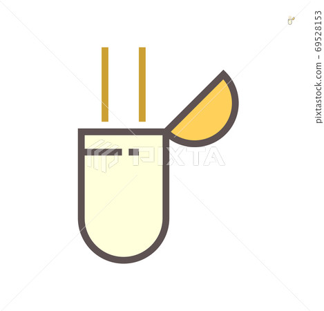 Electrode welding icon. Electrode welding icon. 69528153