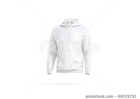 Download Blank White Sport Hoodie With Hood Mockup Side Stock Illustration 69529781 Pixta