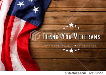 overhead America United States flag 69530554