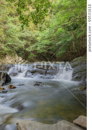 農村河道水流長時間暴露 農村河道水流長時間暴露 69531618