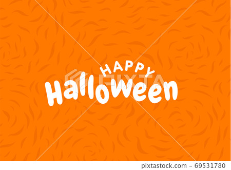 Happy halloween typo. Vector logo design element. 69531780