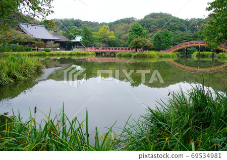 著名寺廟的淨土風格的花園（橫濱金澤區） 69534981