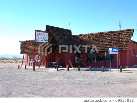 Bagdad Cafe on Route 66 in Newberry Springs Bagdad Cafe on Route 66 in Newberry Springs 69535058