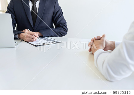 Business interview consider and asking candidate 69535315