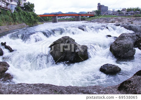 Toryu Nada with a strong flow Toryu Nada with a strong flow 69538065