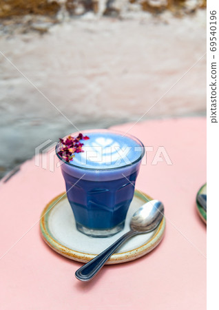 Butterfly Matcha from organic blue matcha Butterfly Matcha from organic blue matcha 69540196