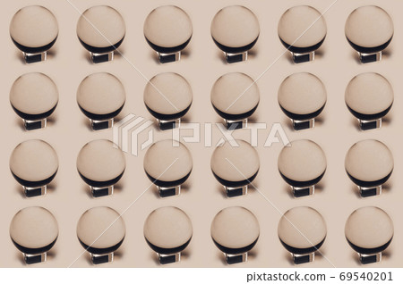 Pattern from Clear Crystal Ball Pattern from Clear Crystal Ball 69540201