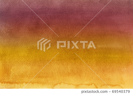 Watercolor background autumn season background gradient 69540379